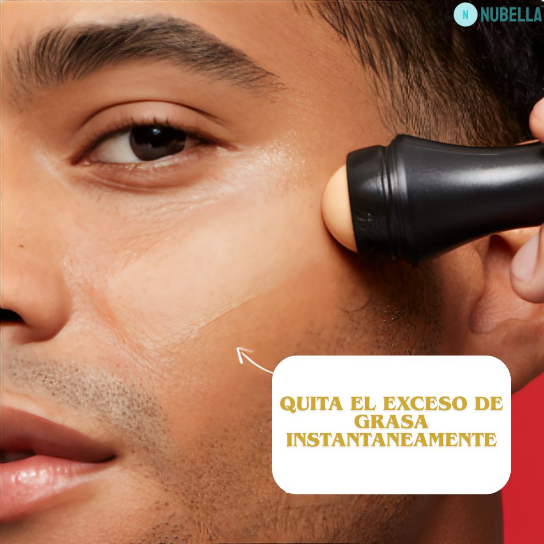 Oil volcanic absorbing roller