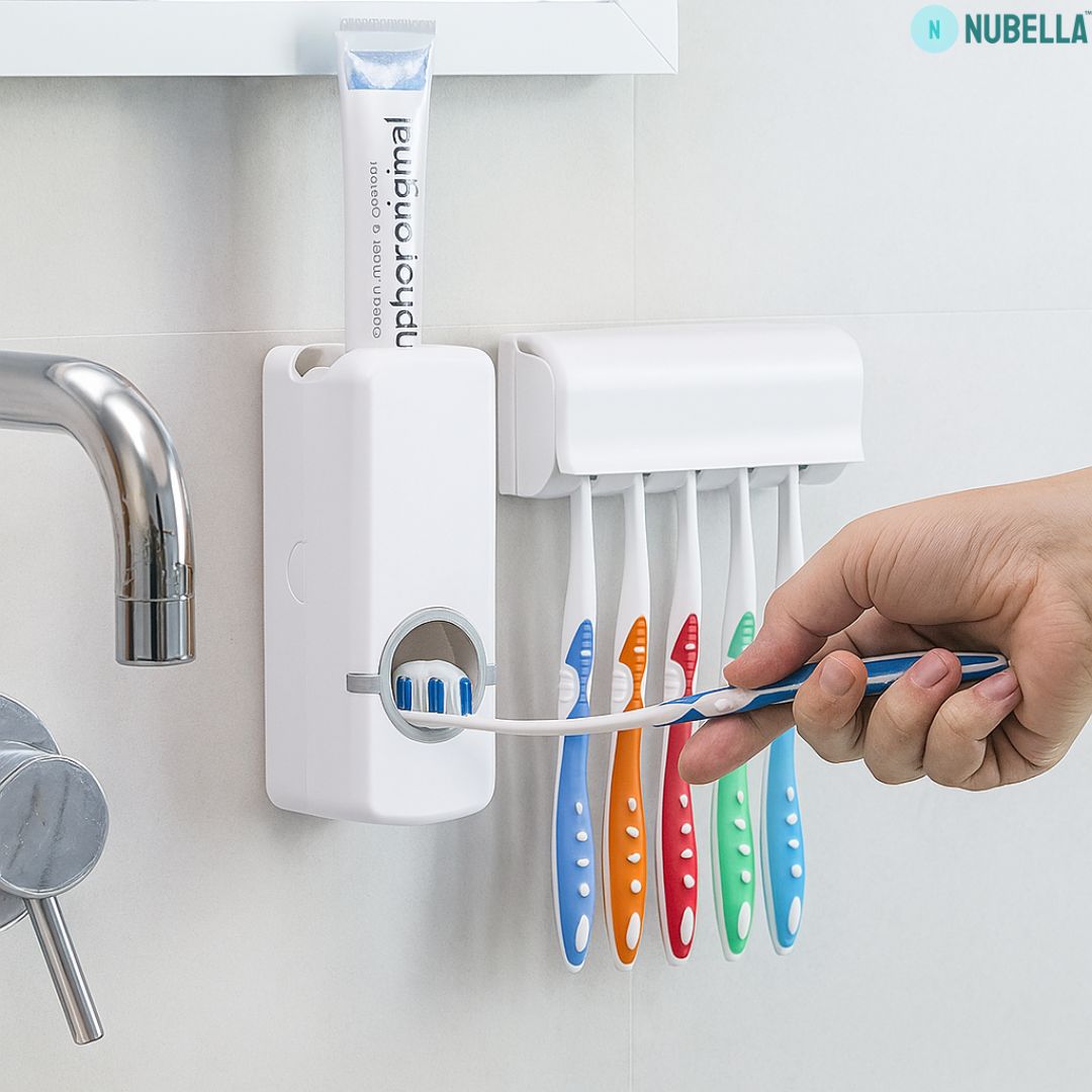 Dispensador de pasta de dientes Automático