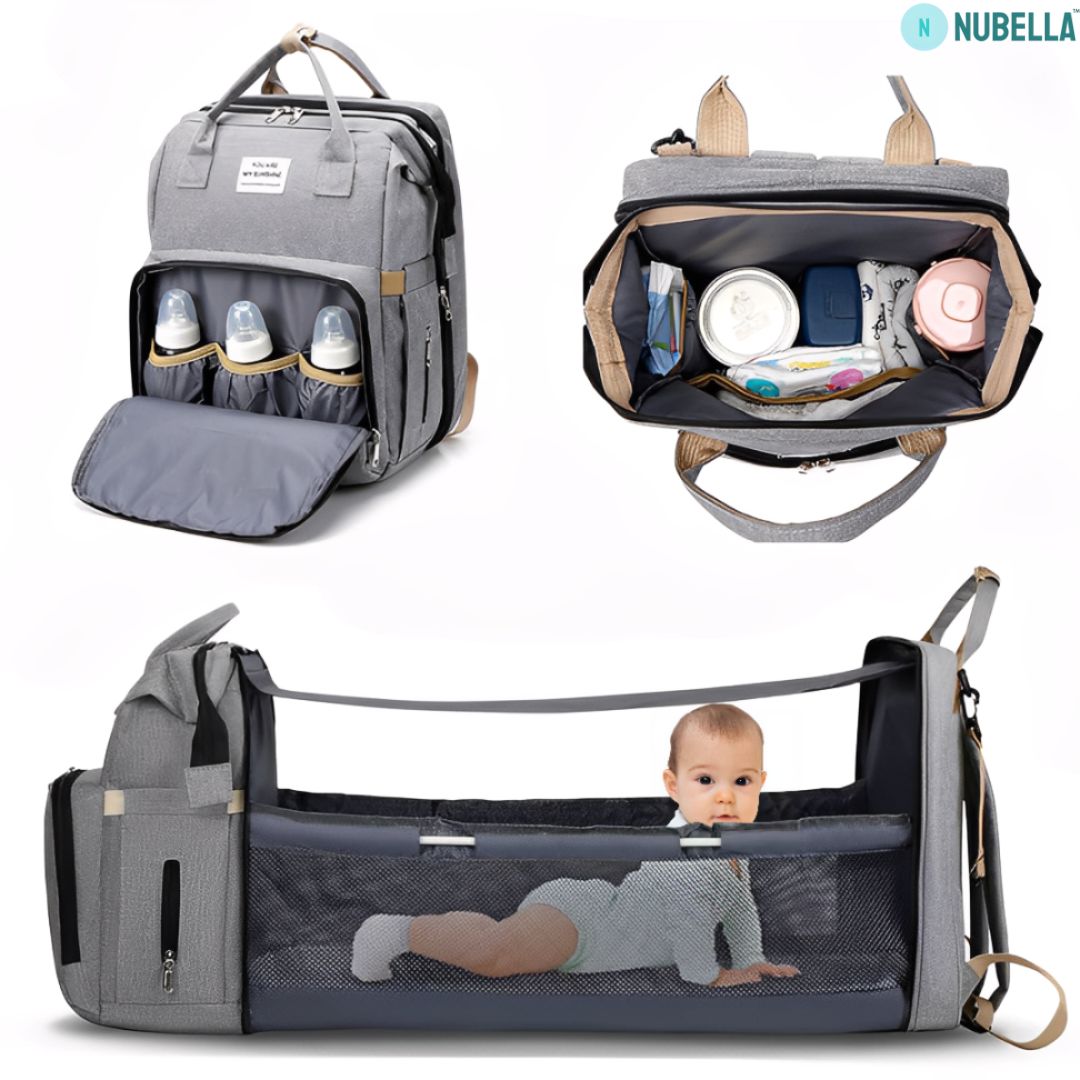 Mochila Cambiador Bebés Multifunción