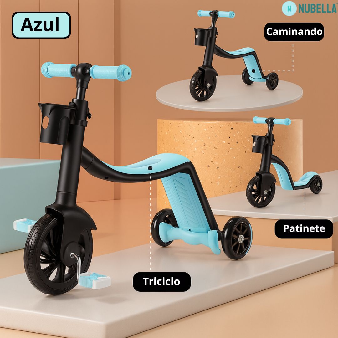 Patinete 3 en 1