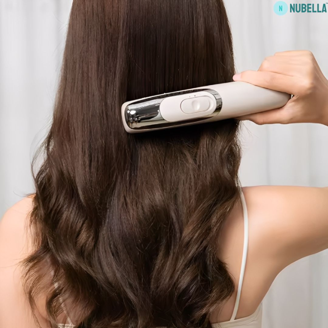 Cepillo Anticaída con luz infrarroja y vibración