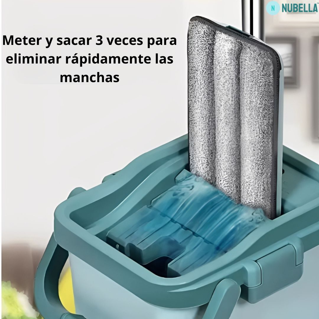 Mopa con cubo escurridor