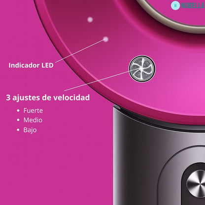 Secador de pelo profesional con cabezales imantados