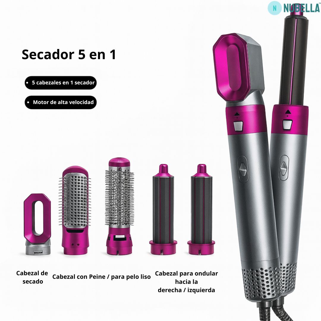 Secador 5 en 1