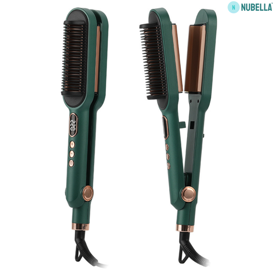 Cepillo plancha y ondulador 2 en 1